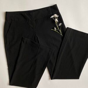 Y2K black low rise pants
